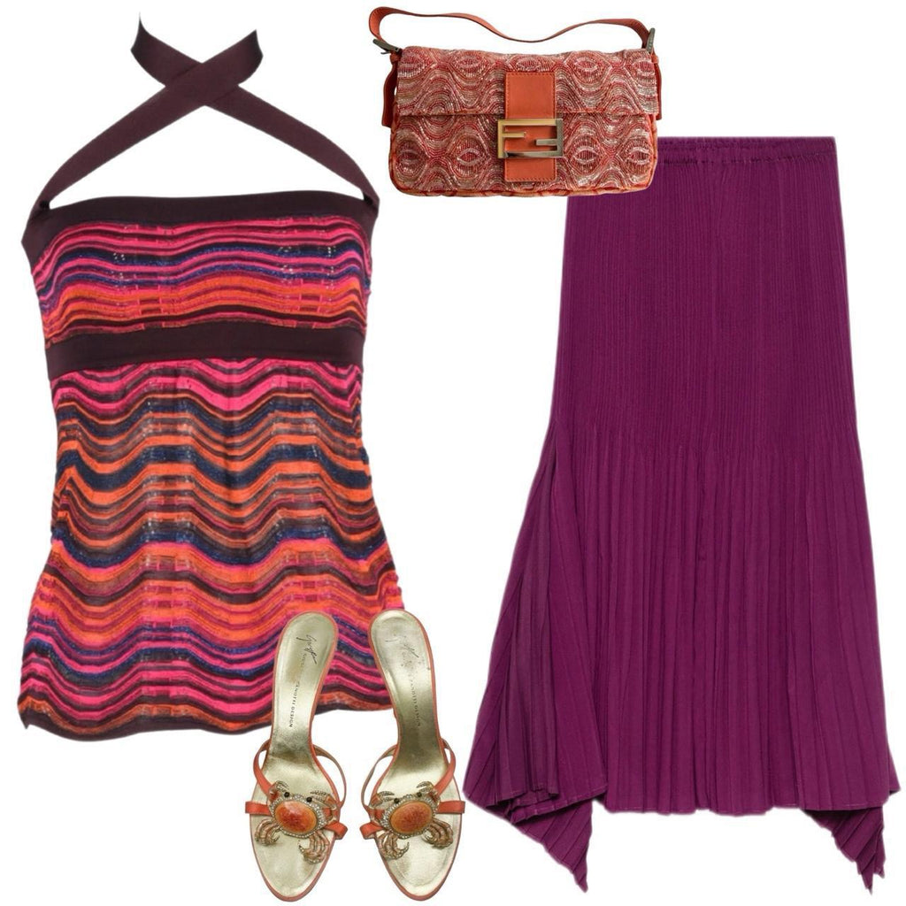 Missoni Knit Halterneck Top