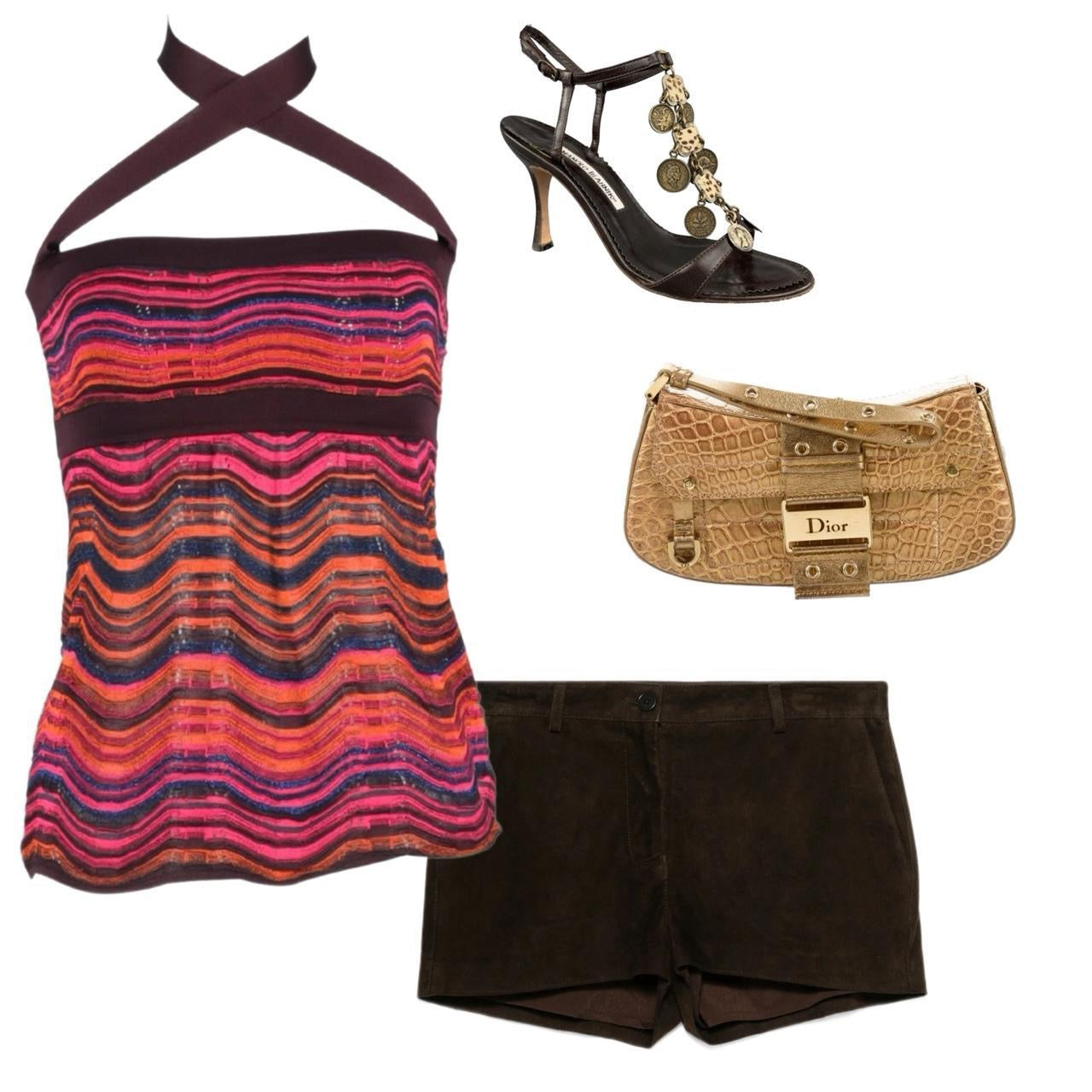 Missoni Knit Halterneck Top