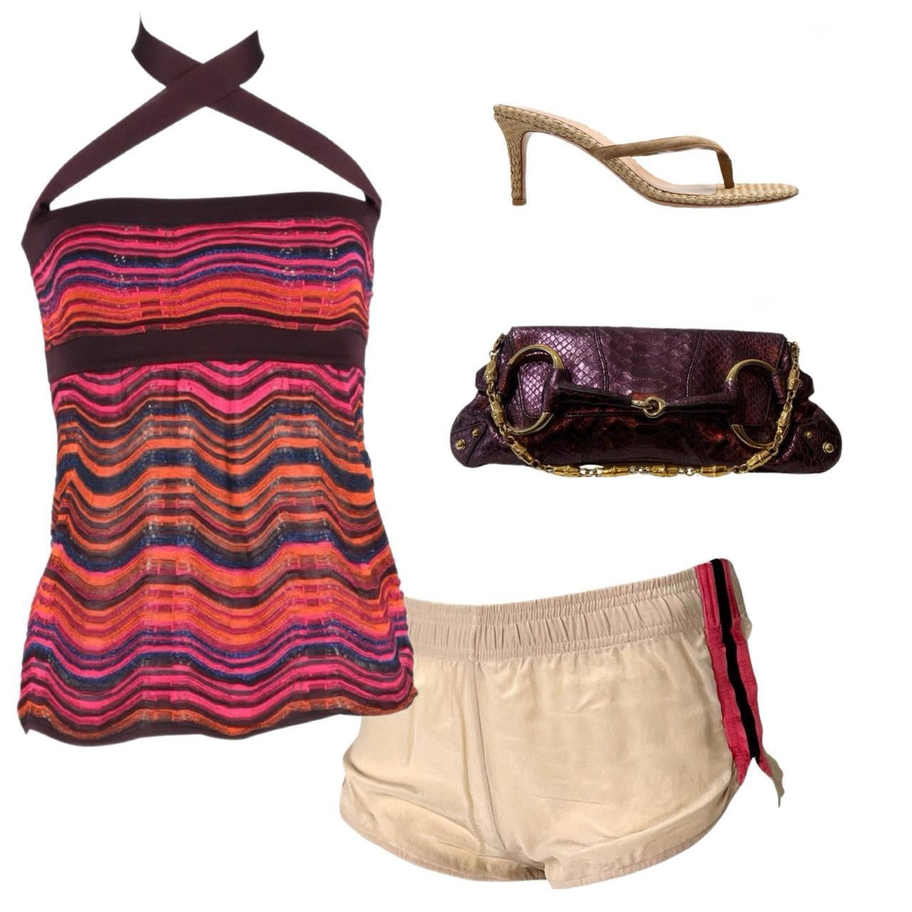 Missoni Knit Halterneck Top
