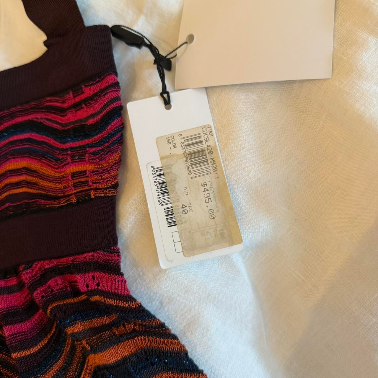 Missoni Knit Halterneck Top