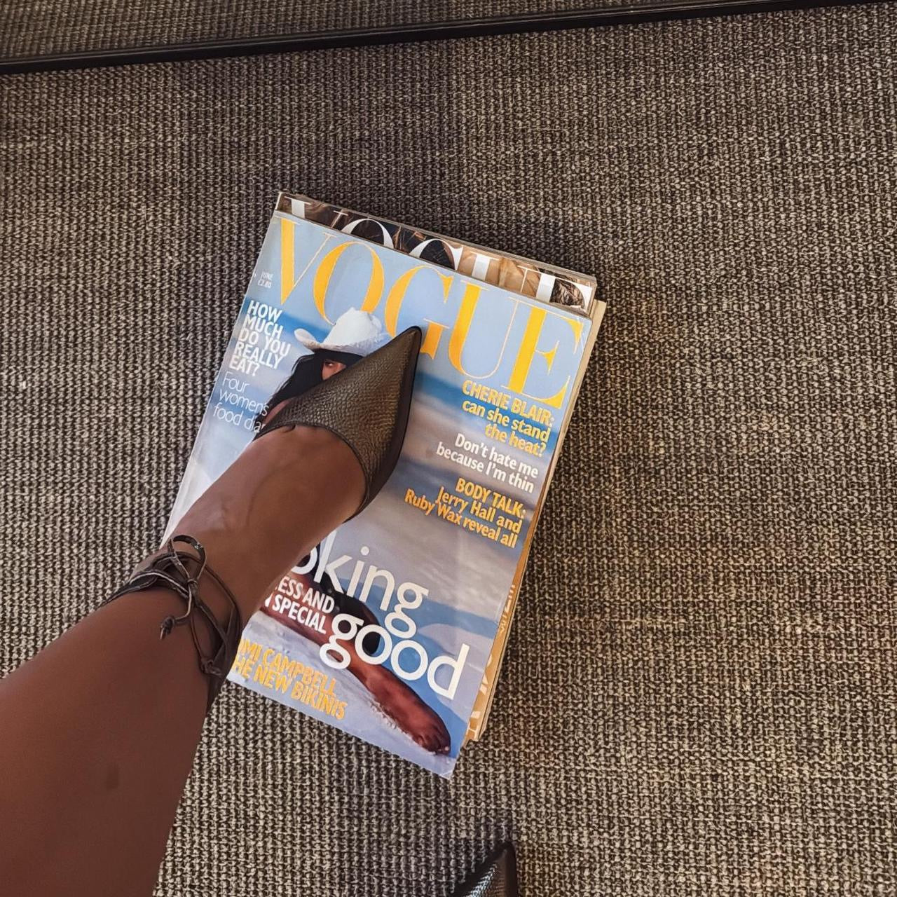 Gucci x Tom Ford Kate Moss Bronze Lace Up Court Heels