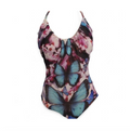 Jean Paul Gaultier Mesh Butterfly Bodysuit Swimsuit
